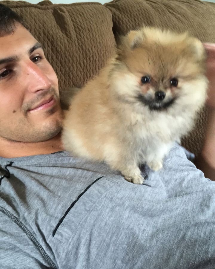 First evening home
